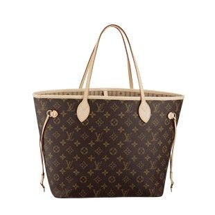 Louis Vuitton Monogram Canvas Neverfull MM M40156